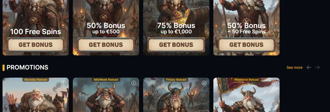 Claim weekend bonus offers