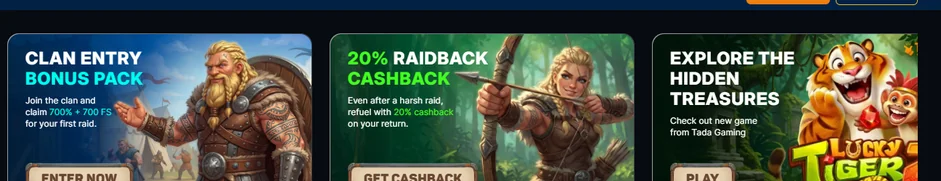 Join Odin Fortune Casino bonus